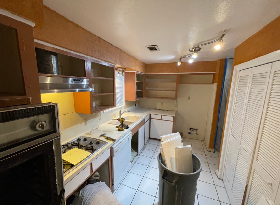 Kitchen refresh — before